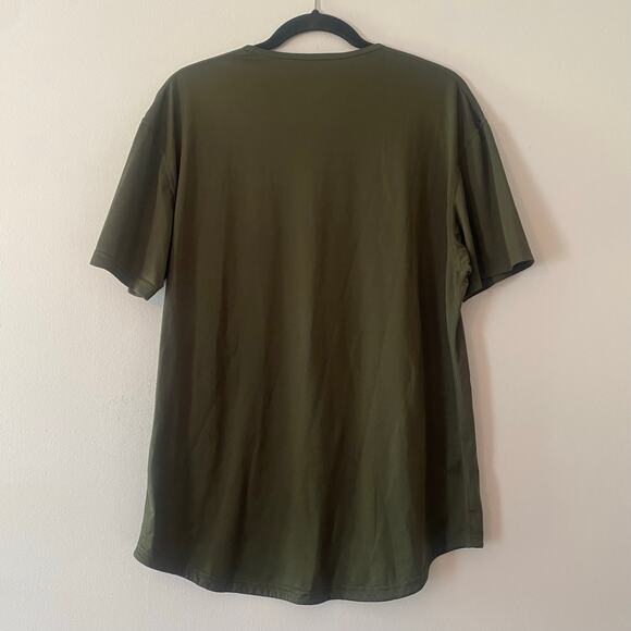 BYLT Gray Green Performance Short Sleeve Tee T-Shirt Gorpcore Men's size Large - Picture 6 of 8